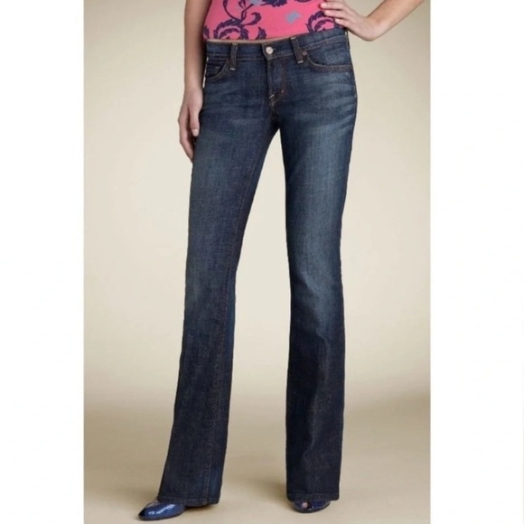 Citizens Of Humanity Margo #085 Low Waist Bootcut Denim Jeans Womens Size 27 - Picture 1 of 16